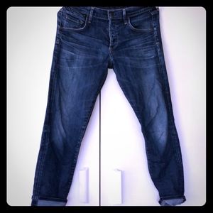 Boyfriend slouchy cropped jeans